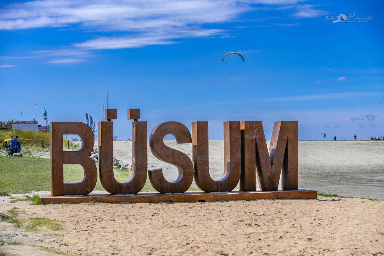 Ferienwohnung Watt Un Leev In Direkter Strand & Citynaehe Von Buesum 외부 사진