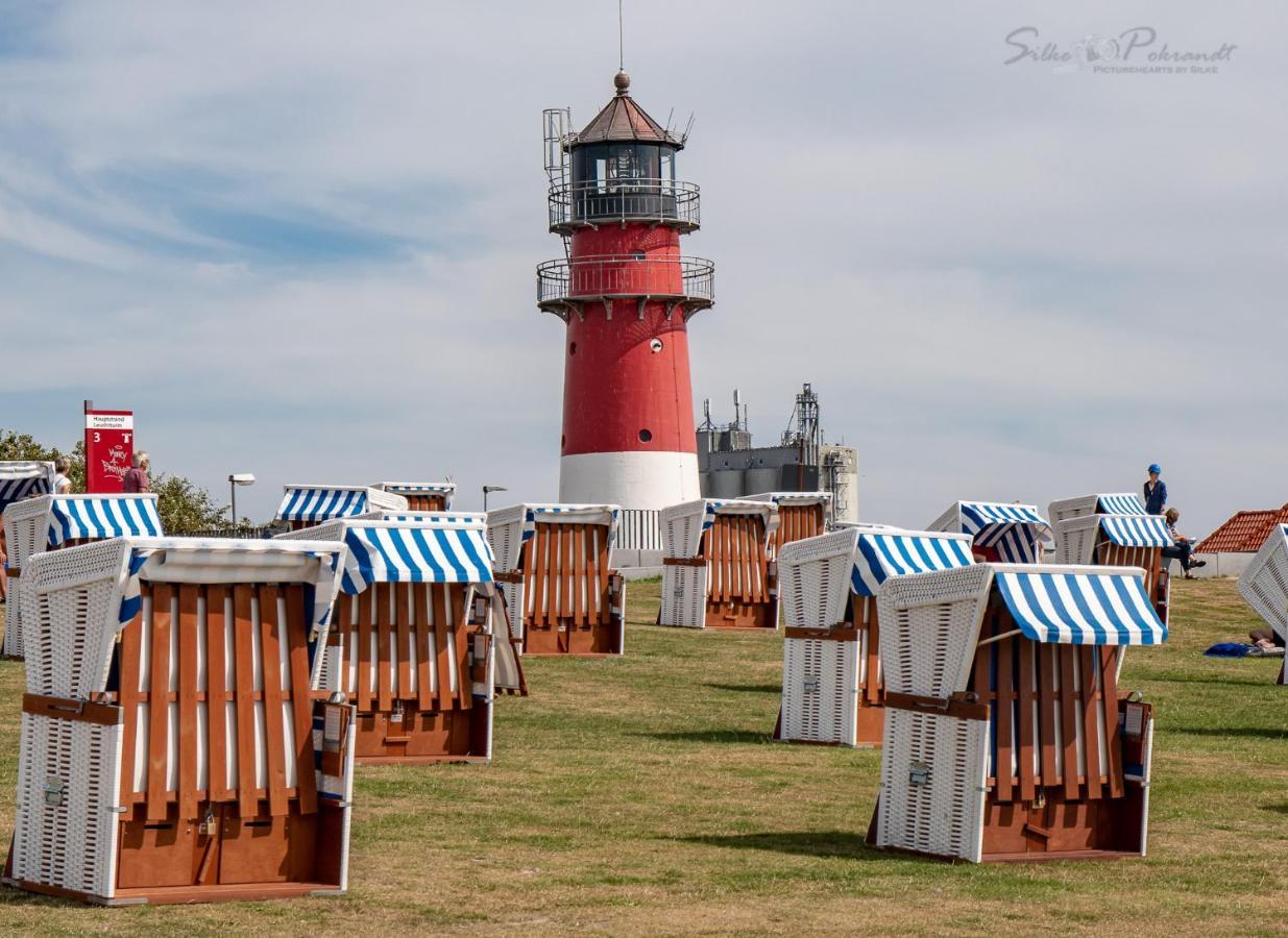 Ferienwohnung Watt Un Leev In Direkter Strand & Citynaehe Von Buesum 외부 사진