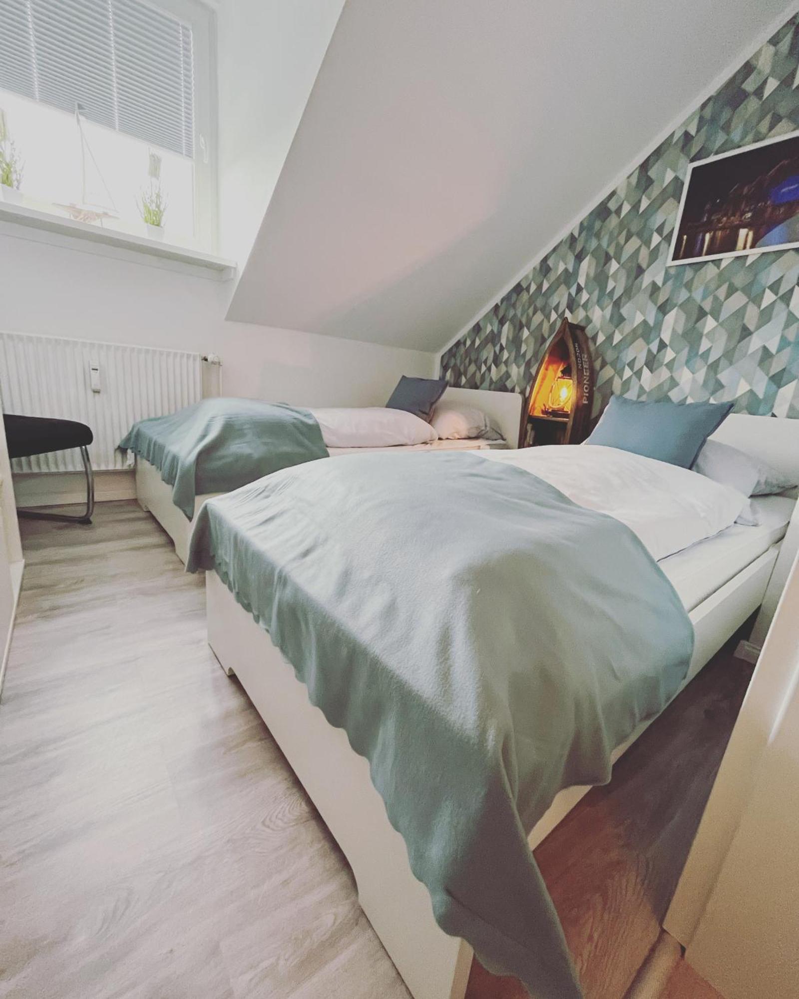 Ferienwohnung Watt Un Leev In Direkter Strand & Citynaehe Von Buesum 외부 사진