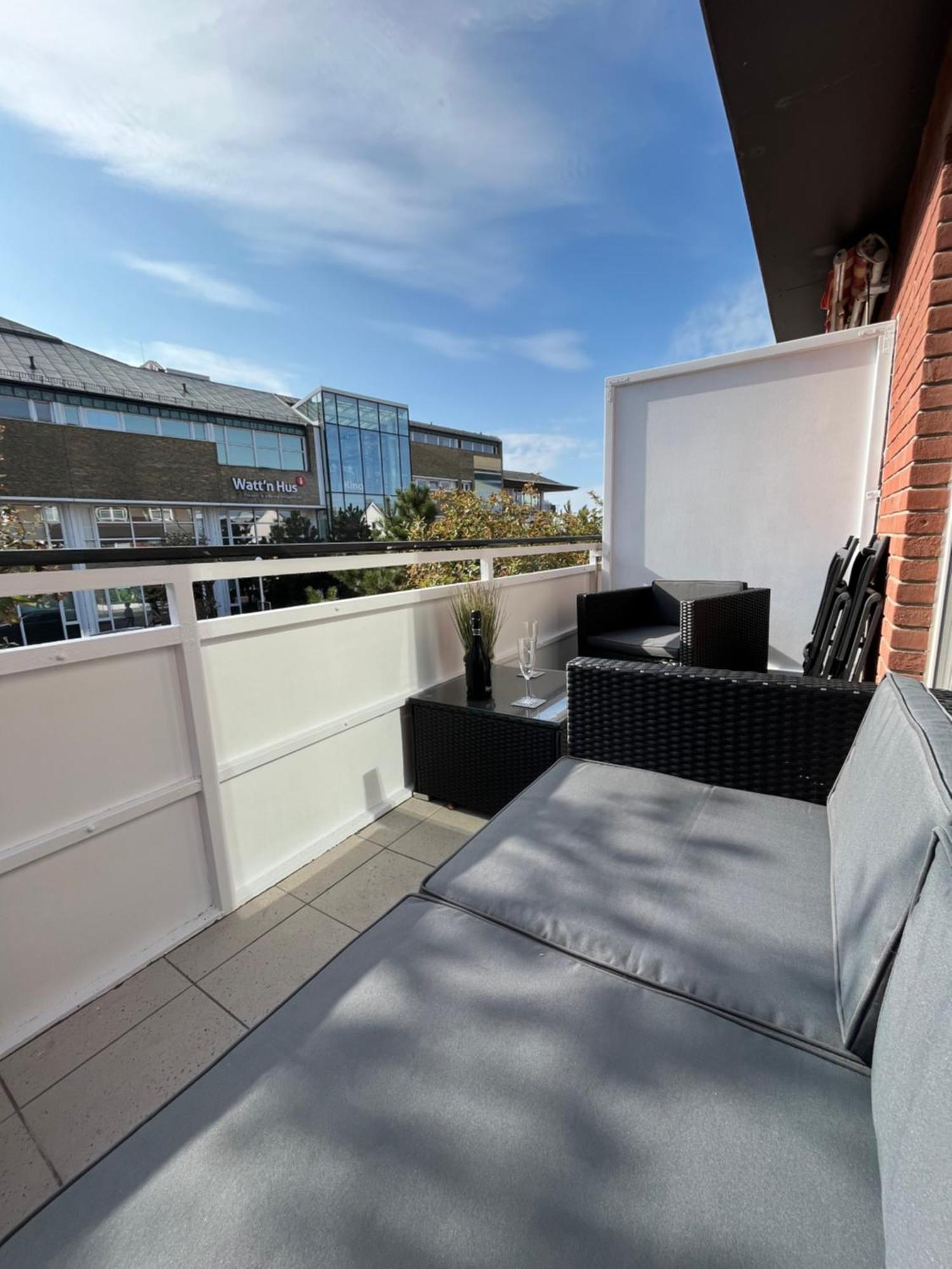 Ferienwohnung Watt Un Leev In Direkter Strand & Citynaehe Von Buesum 외부 사진